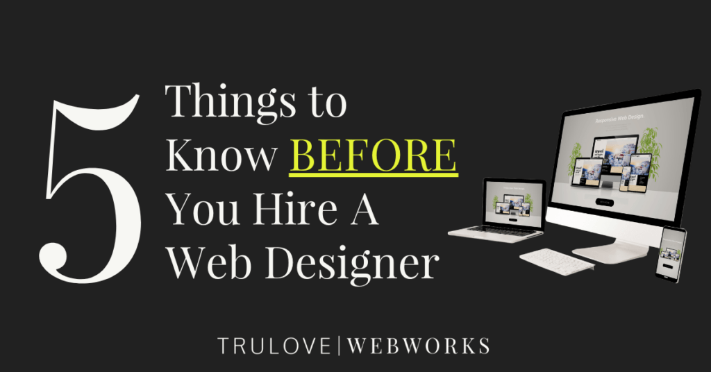 5 things to know web designer
