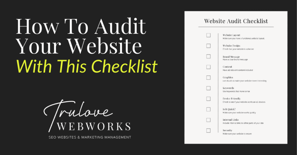 website audit
