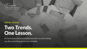 Trulove Webworks blog post about AI and website accessibility trends