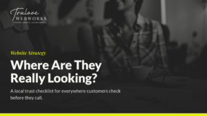 Trulove Webworks website strategy guide cover slide