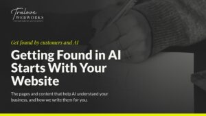 Trulove Webworks banner on AI website visibility